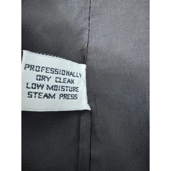 "LESLIE FAY" Wool Blend Double Breasted Women's Coat SZ 10 Preppy Old Money - Picture 8 of 14